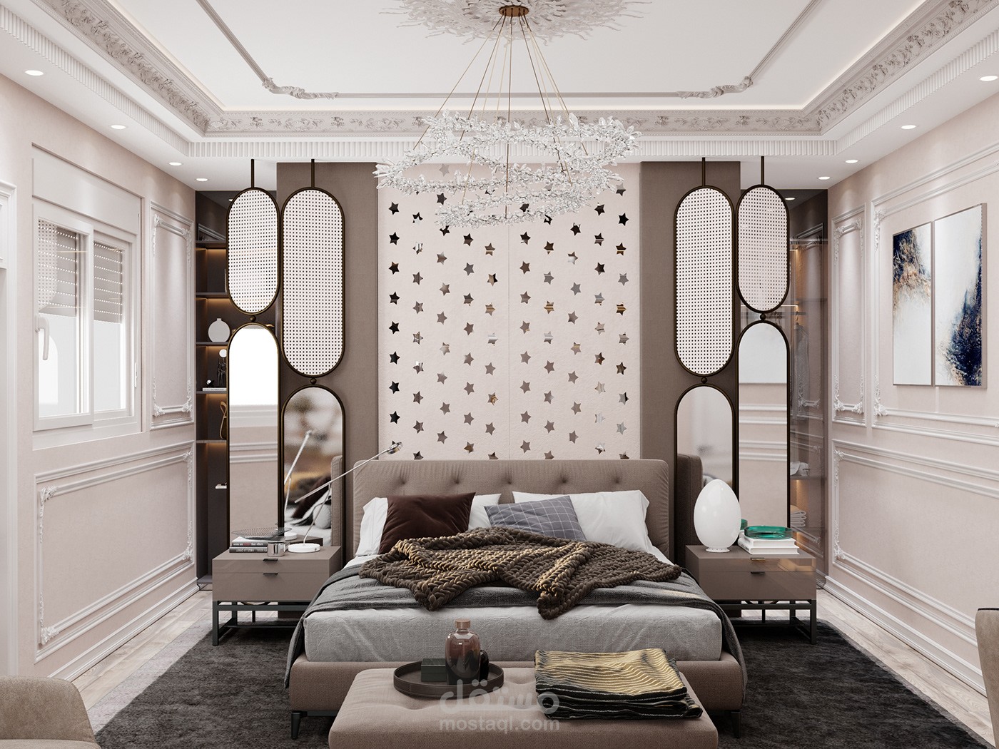 "Modern Classic Bedroom"