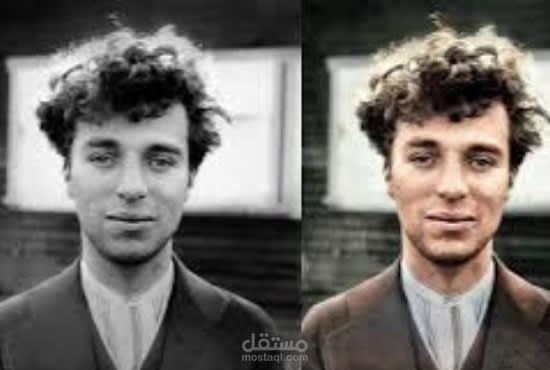 I will colorize black and white photo