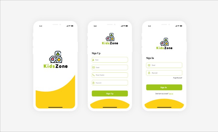 Kids zone Mobile App