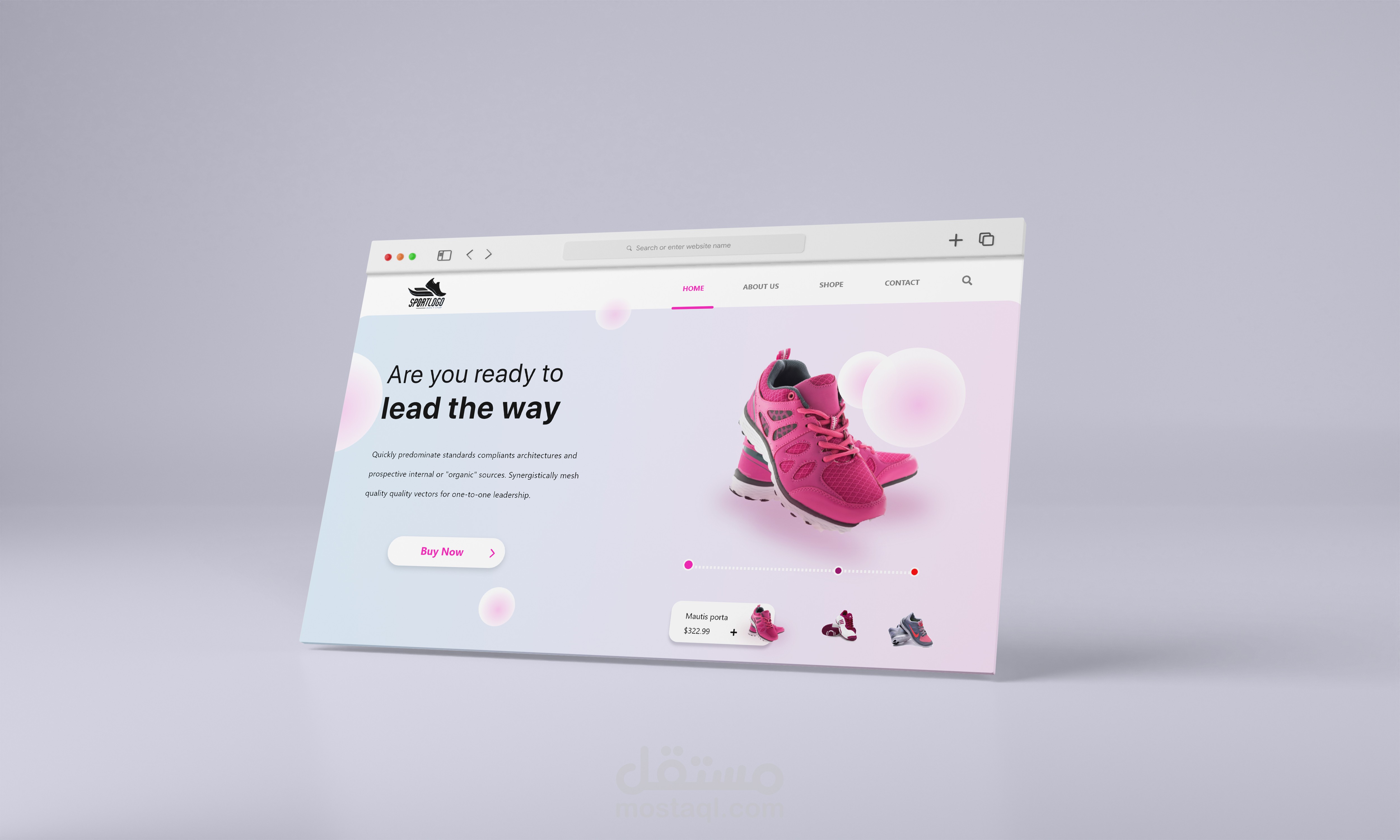 UI web
