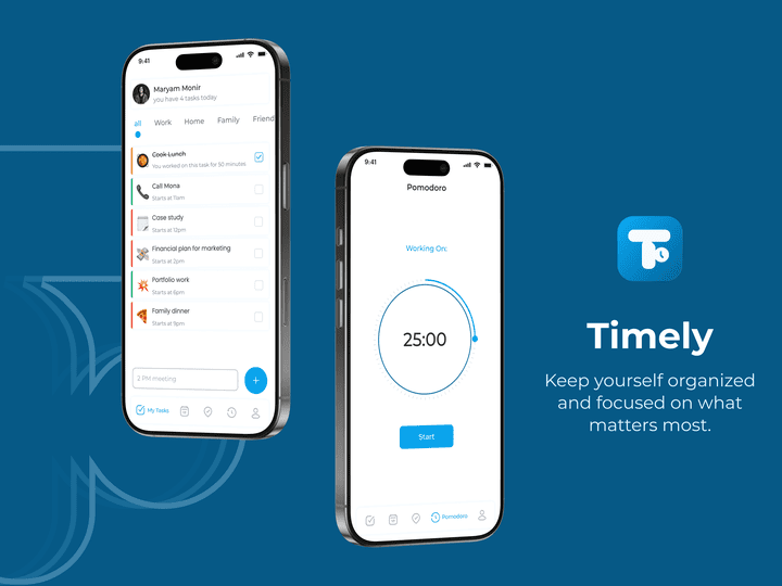 Timely App (Timely App - Task Management & Habit Tracking Application)