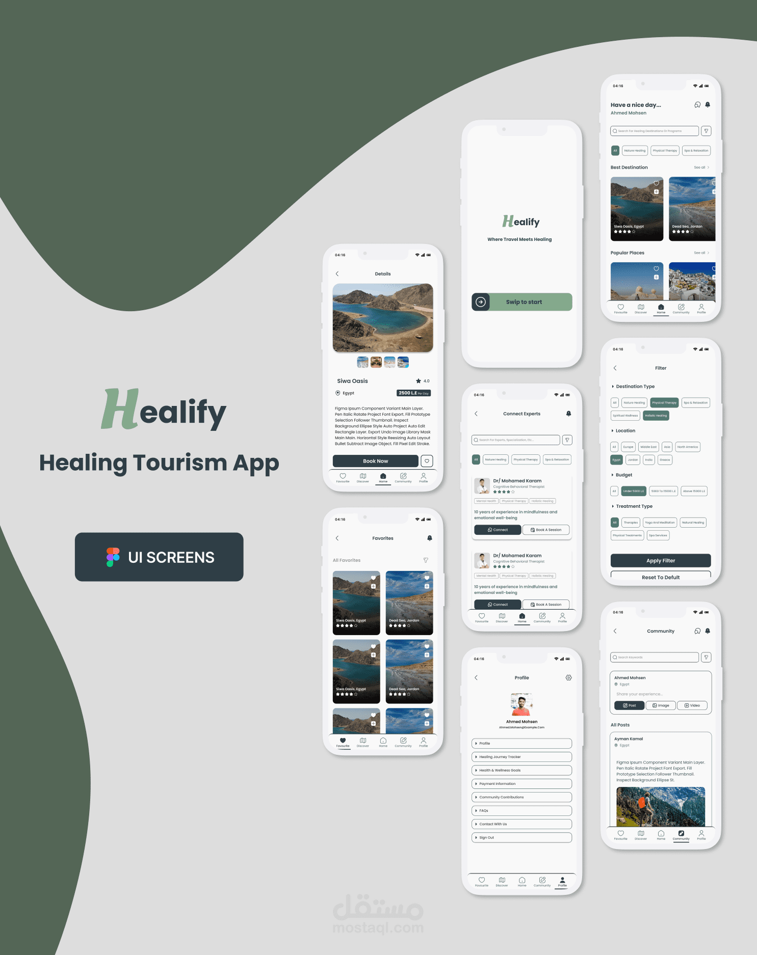 Healify (Healing Tourism App)