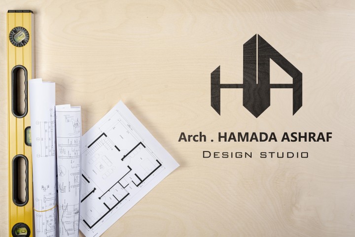 Personal logo design for arch. Hamada Ashraf