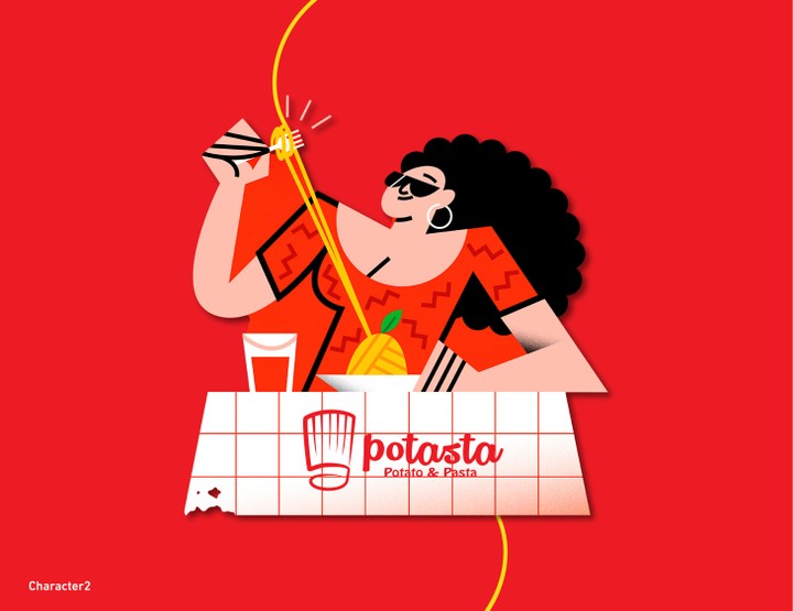 Potasta - Visual Identity.