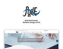 Nile Multimedia WebSite Design UI/UX