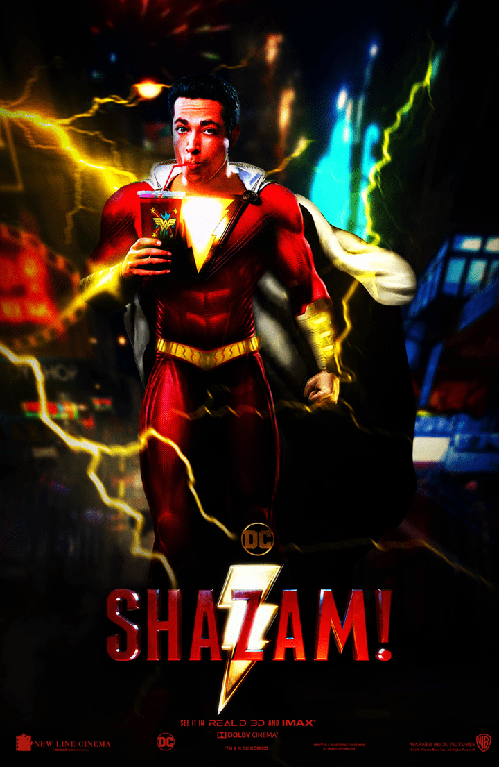 SHAZAM!  Poster