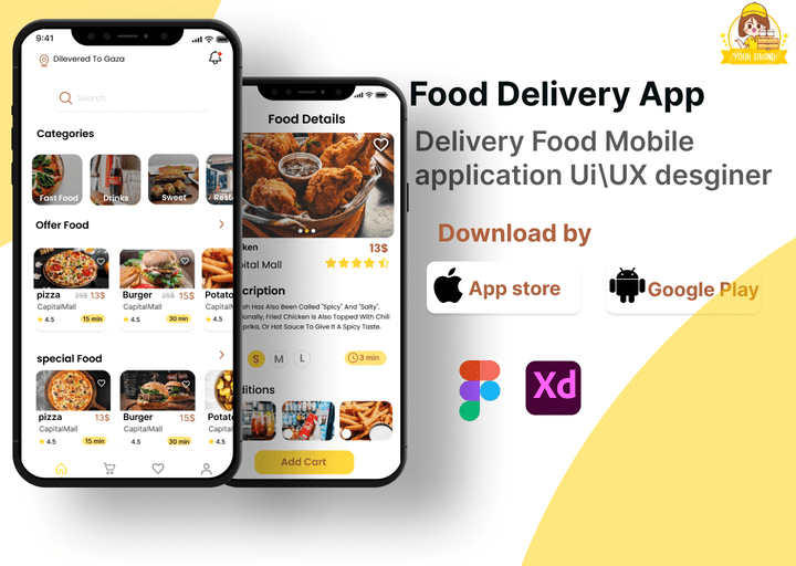 Delivery Food Mopile app