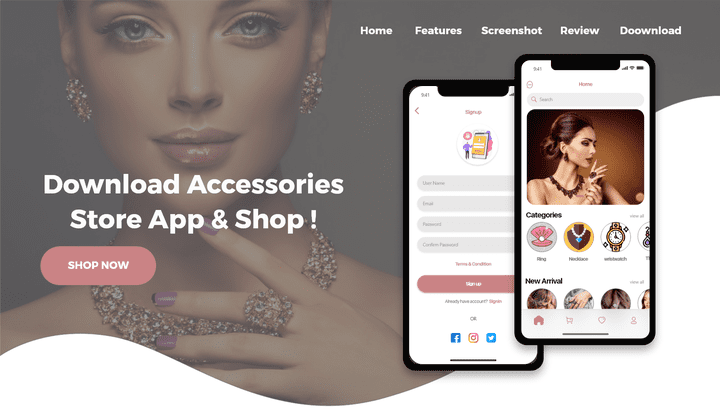 case study - accessories store (UXUi)