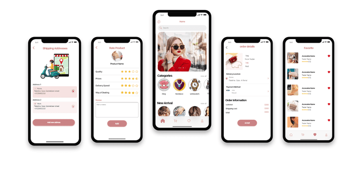 Landing Page - Store app (UXUi)