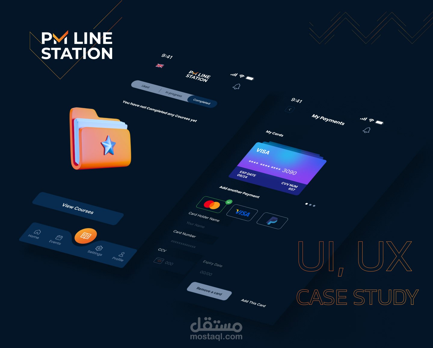 PM Line Station – UI/UX Design for a Professional E-Learning Platform