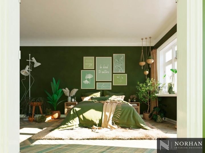 Sage Green Bedroom