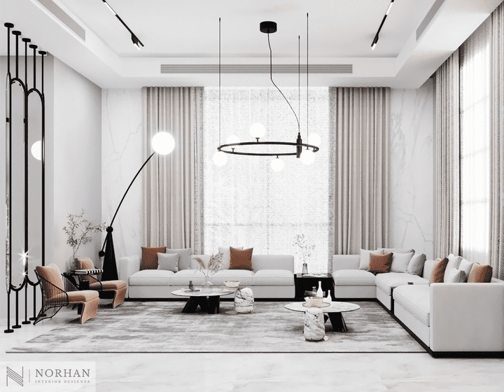 Contemporary Interior Design For Villa in UAE