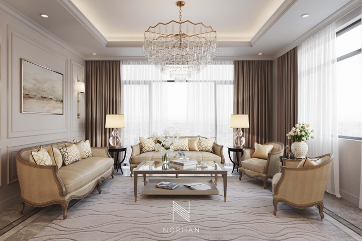 Neoclassic Living room