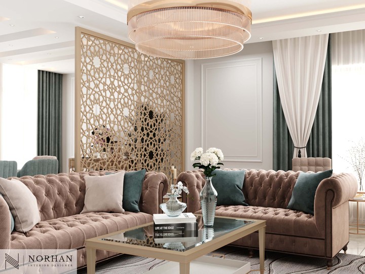 Neoclassical Interior Design For Reception