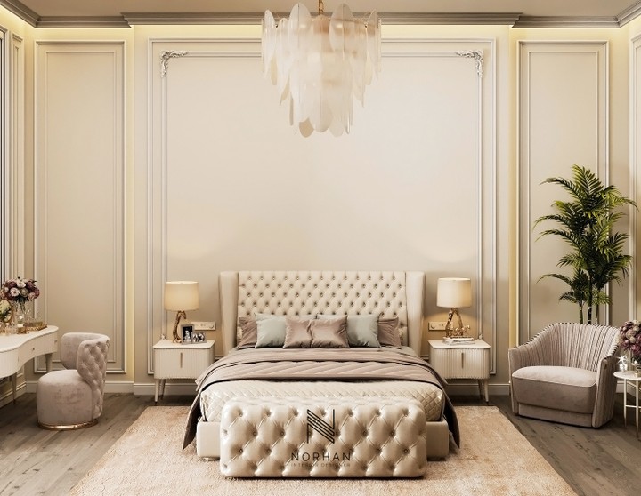 Neoclassic Bedroom In UAE