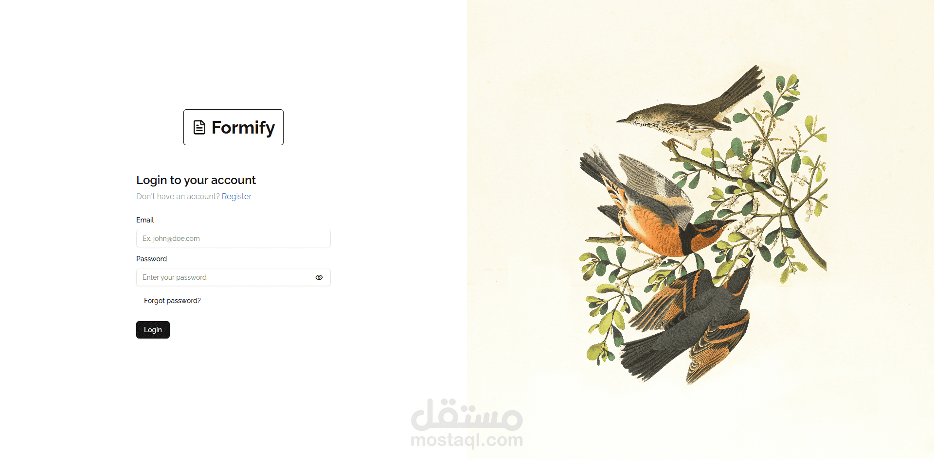 Formify - Google forms' clone