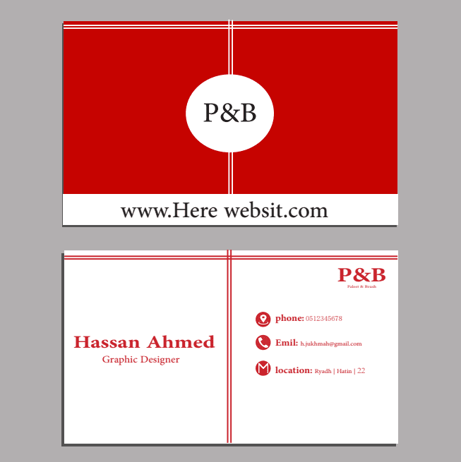 business card