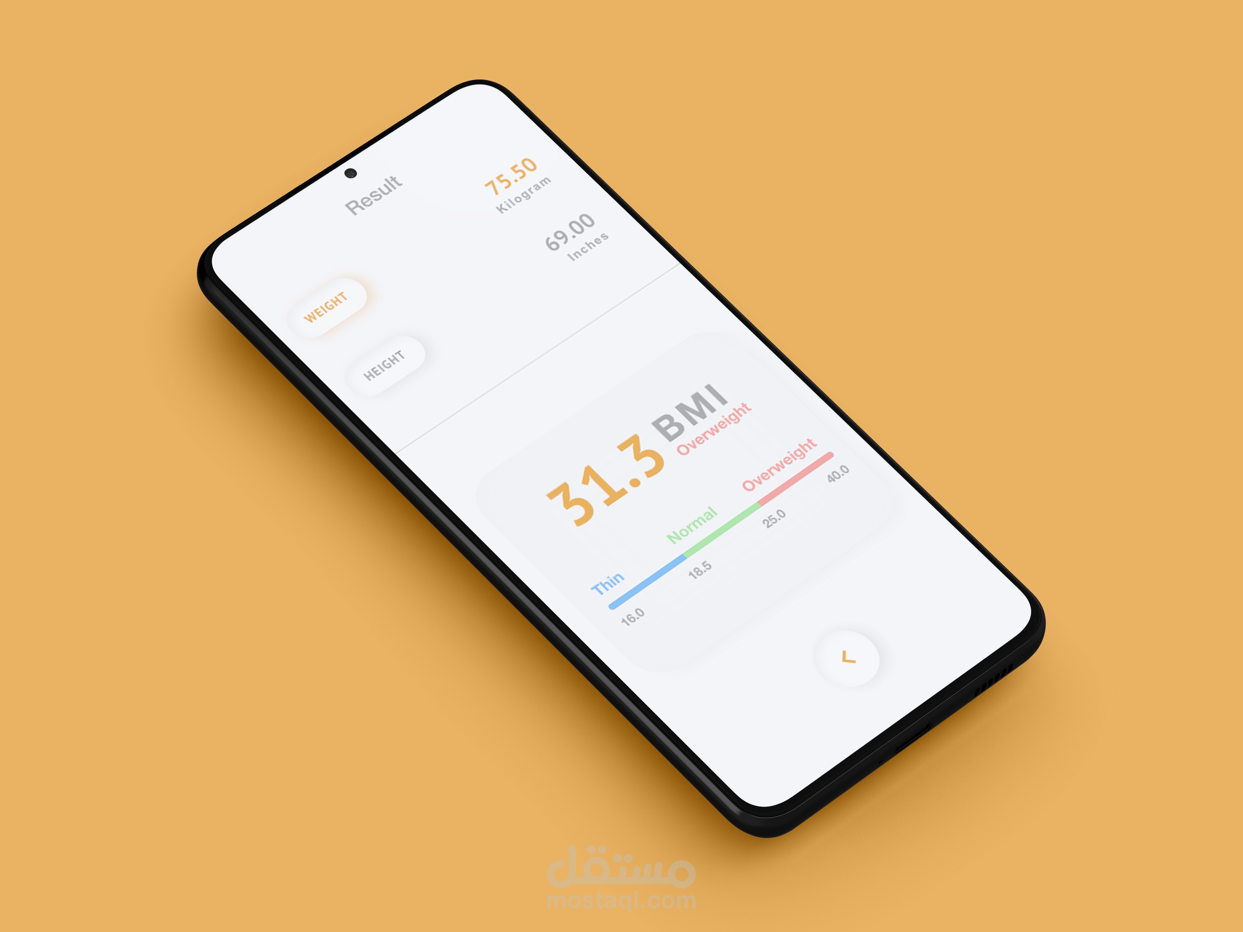 Bmi Calculator With Visual Graph: Monitor Your Health - rzbz65o