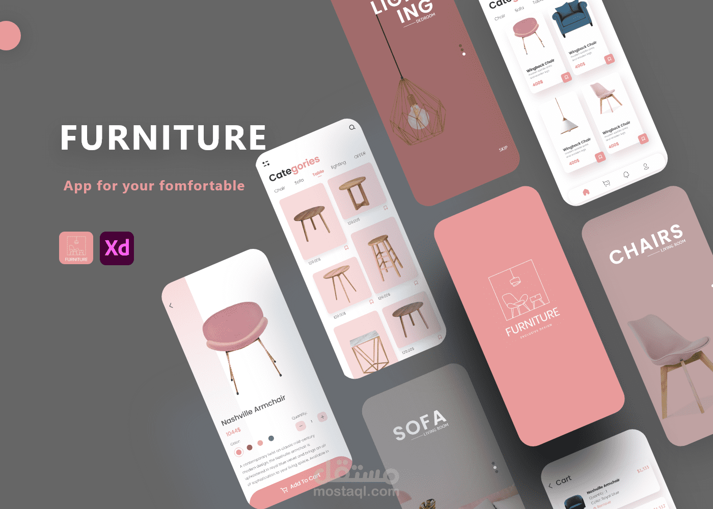 تصميم واجهات تطبيق _UI Design App