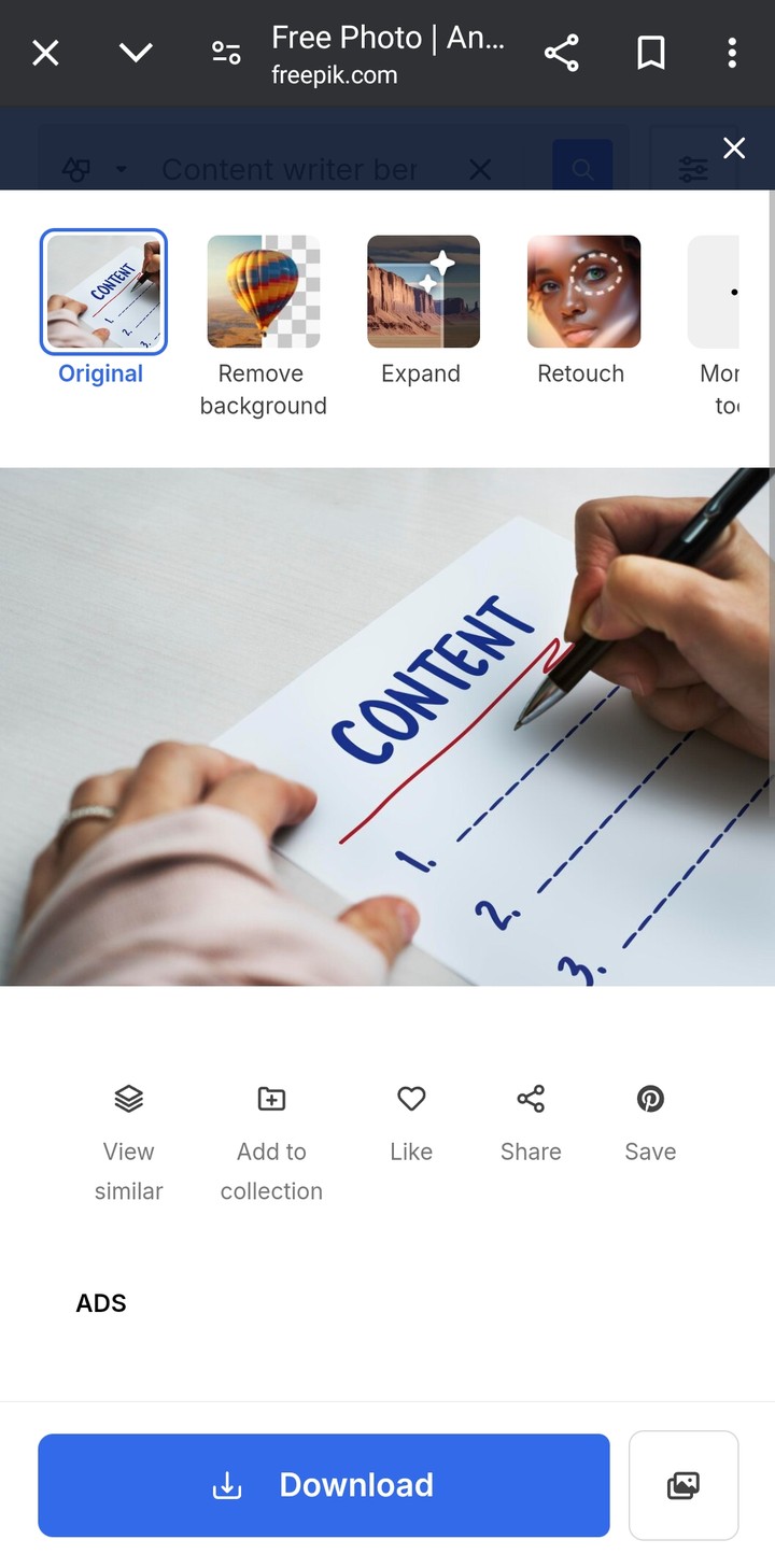 انشاء content calendar