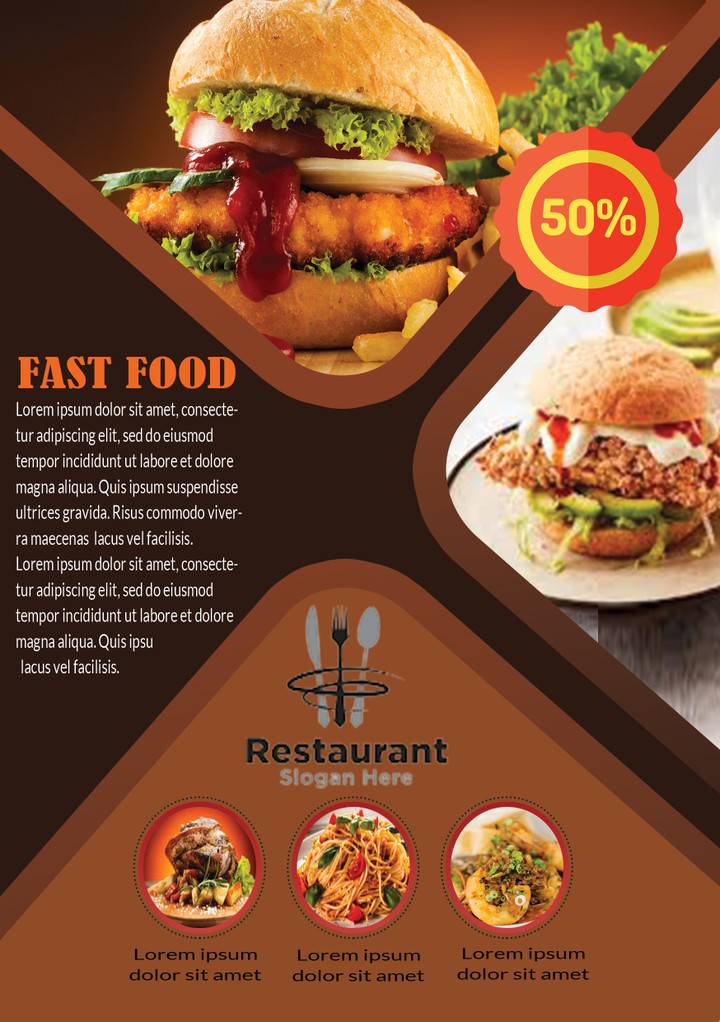 Poster - restaurant cover