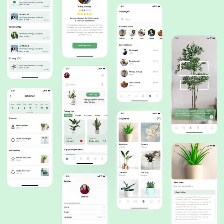 Plant care app