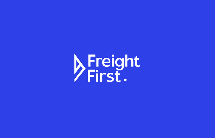 شعار شركة توصيل Feight First.