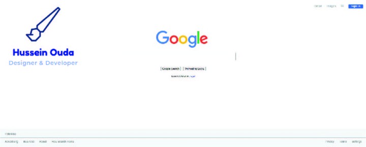 برمجة أساسيات صفحة Google