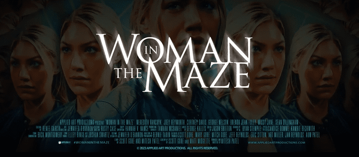 woman in the maze