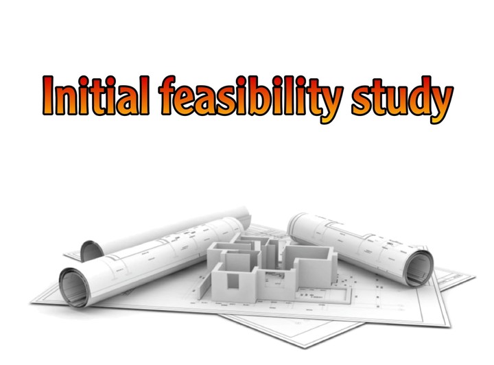دراسة جدوى مبدئية  initial feasibility study