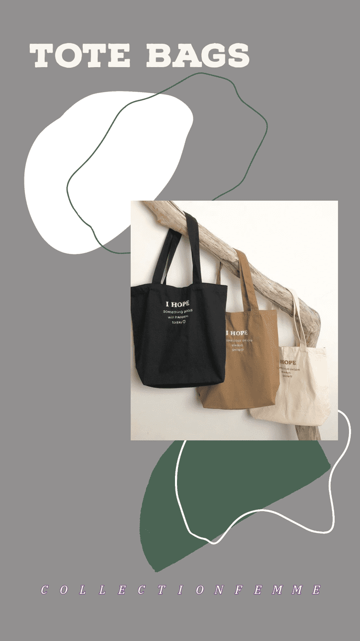 تفصيل و تصميم أنيق لحقائب قماشية tote bags و تسويق لها