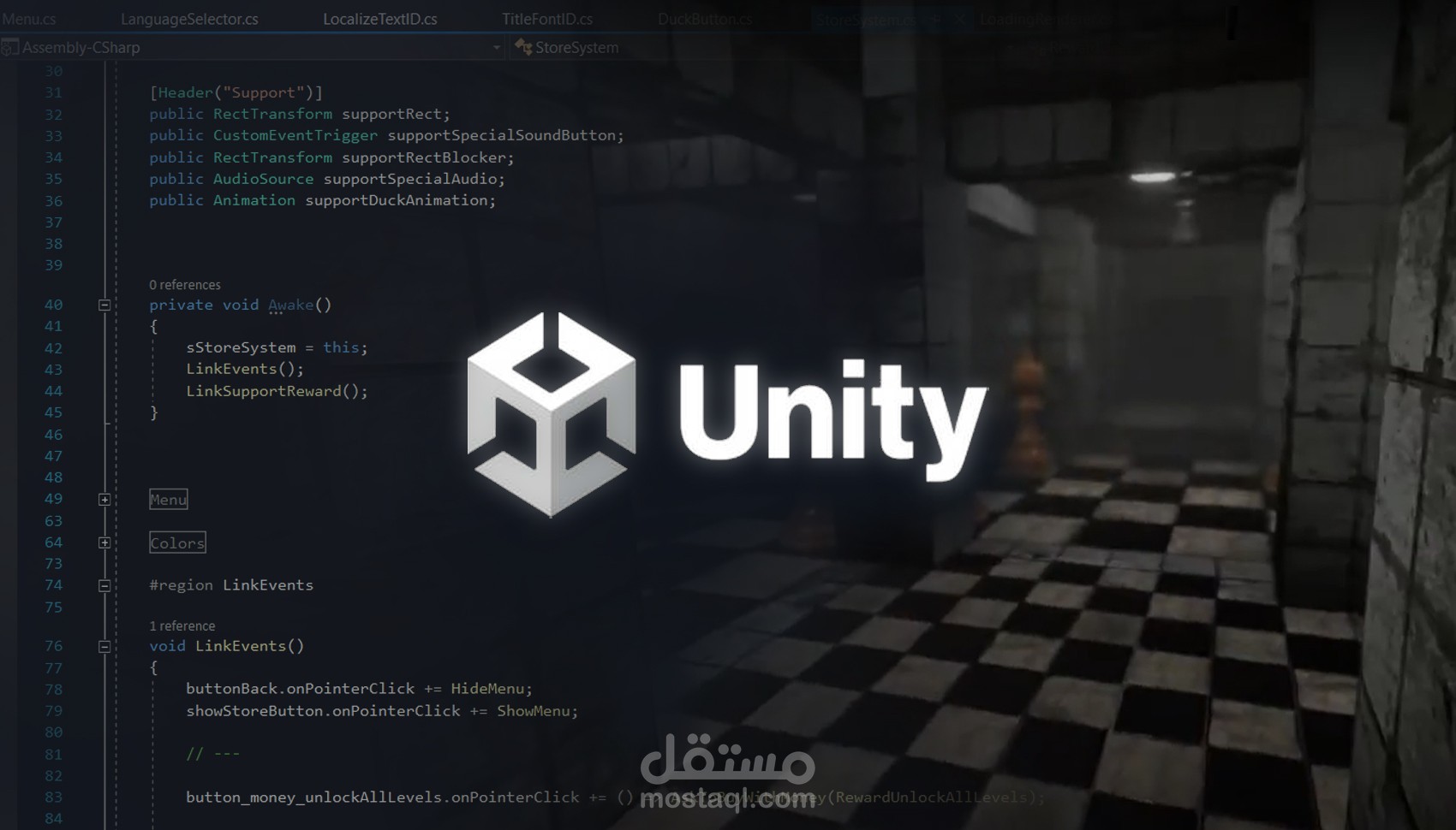 تطوير ألعاب باستخدام Unity