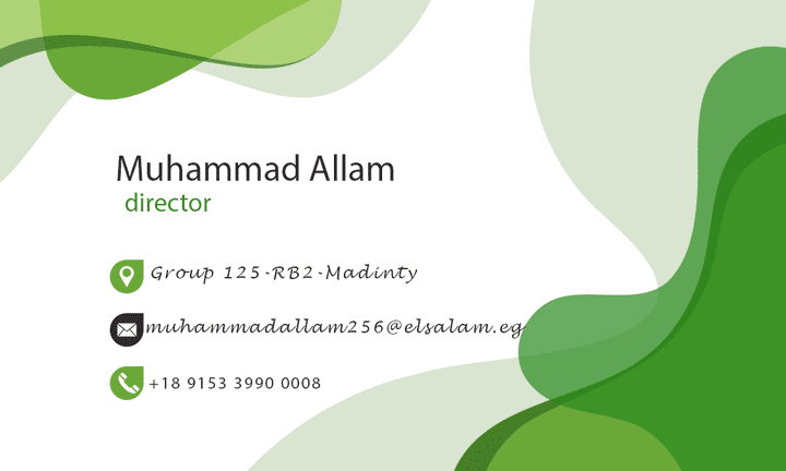 business card design