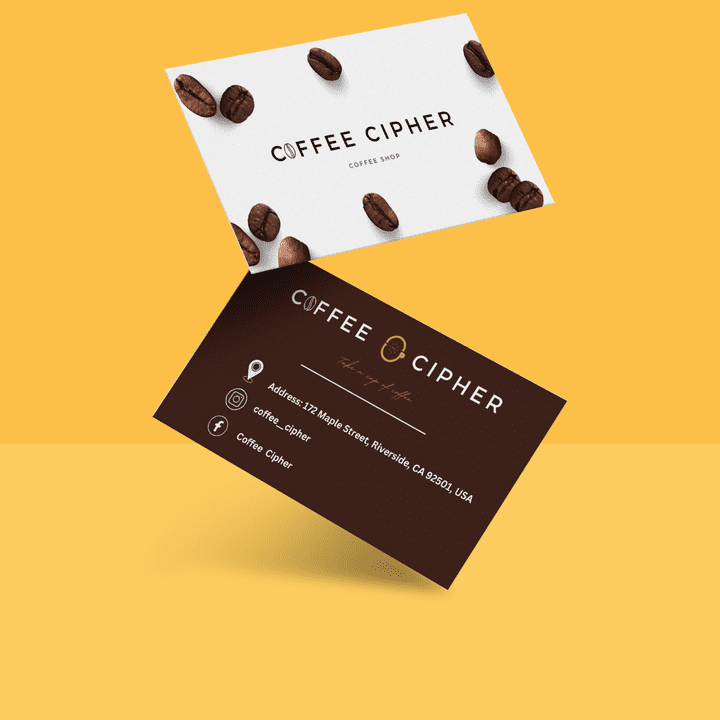 تصميم كروت العمل Business card