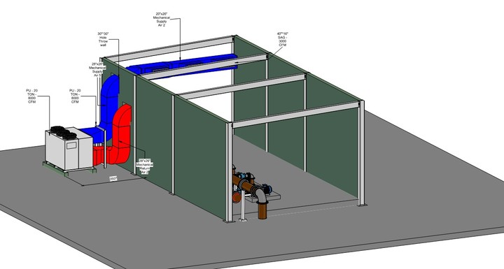 Swimming Pool Pump Room Air Conditioning