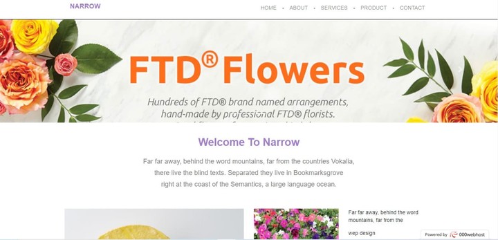 FDT Landingpage