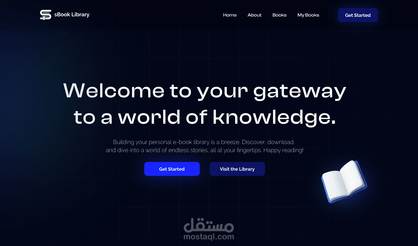 Home Page of sBook