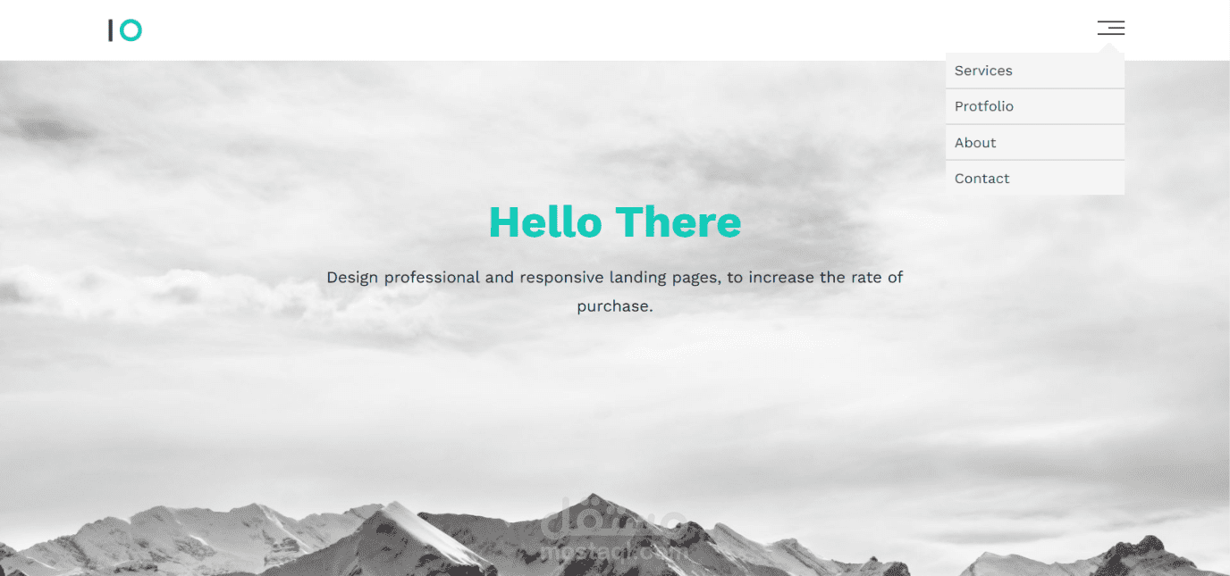 تصميم صفحات هبوط متجاوبه مع جميع الشاشات (responsive)