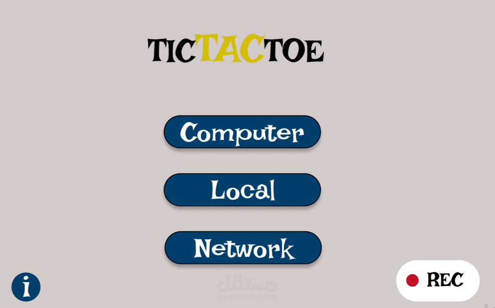 Tic Tac Toe Java Project