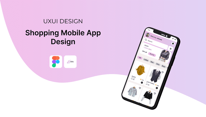 Shopping Mobile App Design