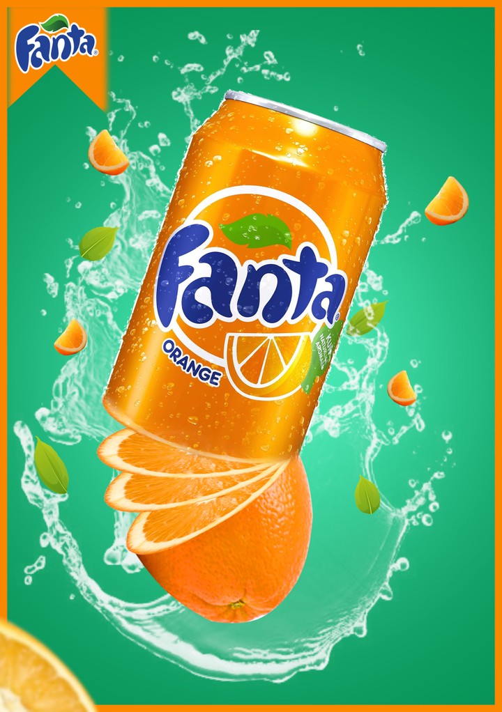 Fanta natural orange