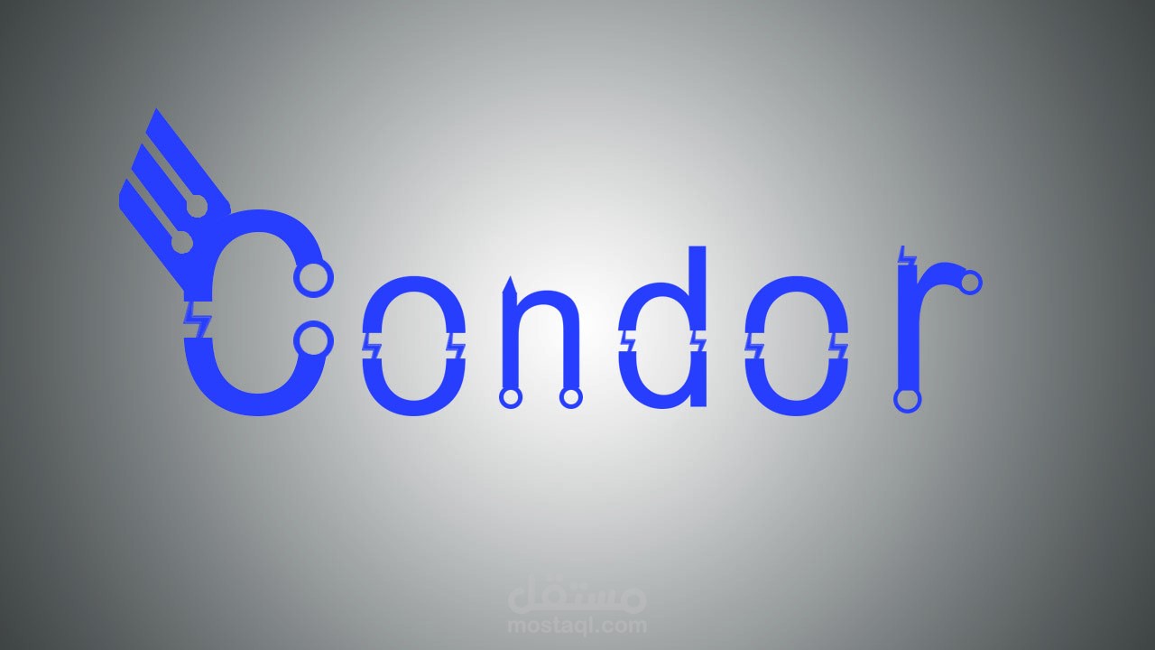 تصميم شعار عن طريق الفوطوشوب condor