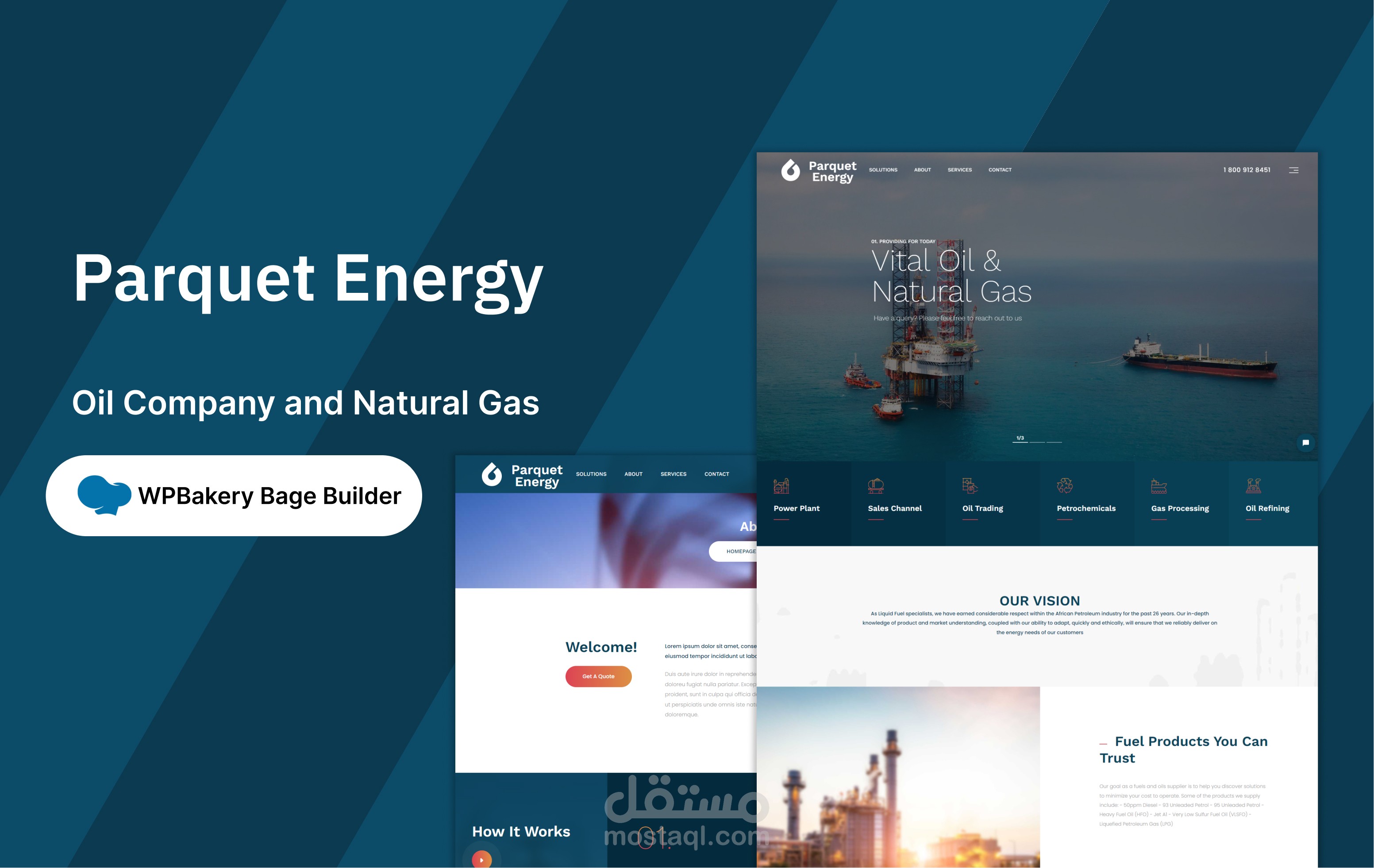 Parquetenergy Website