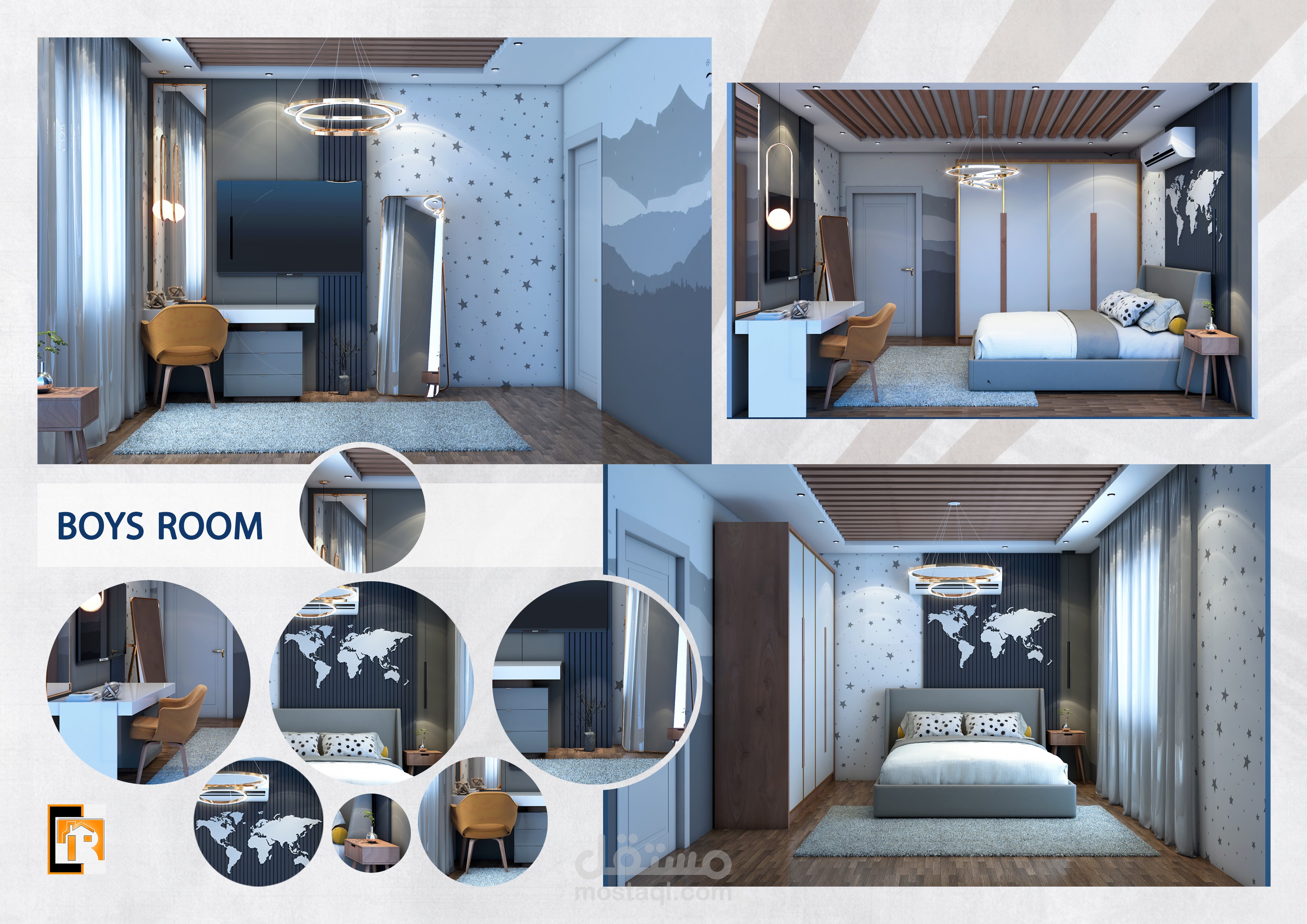 MODERN BOY ROOM DESIGN