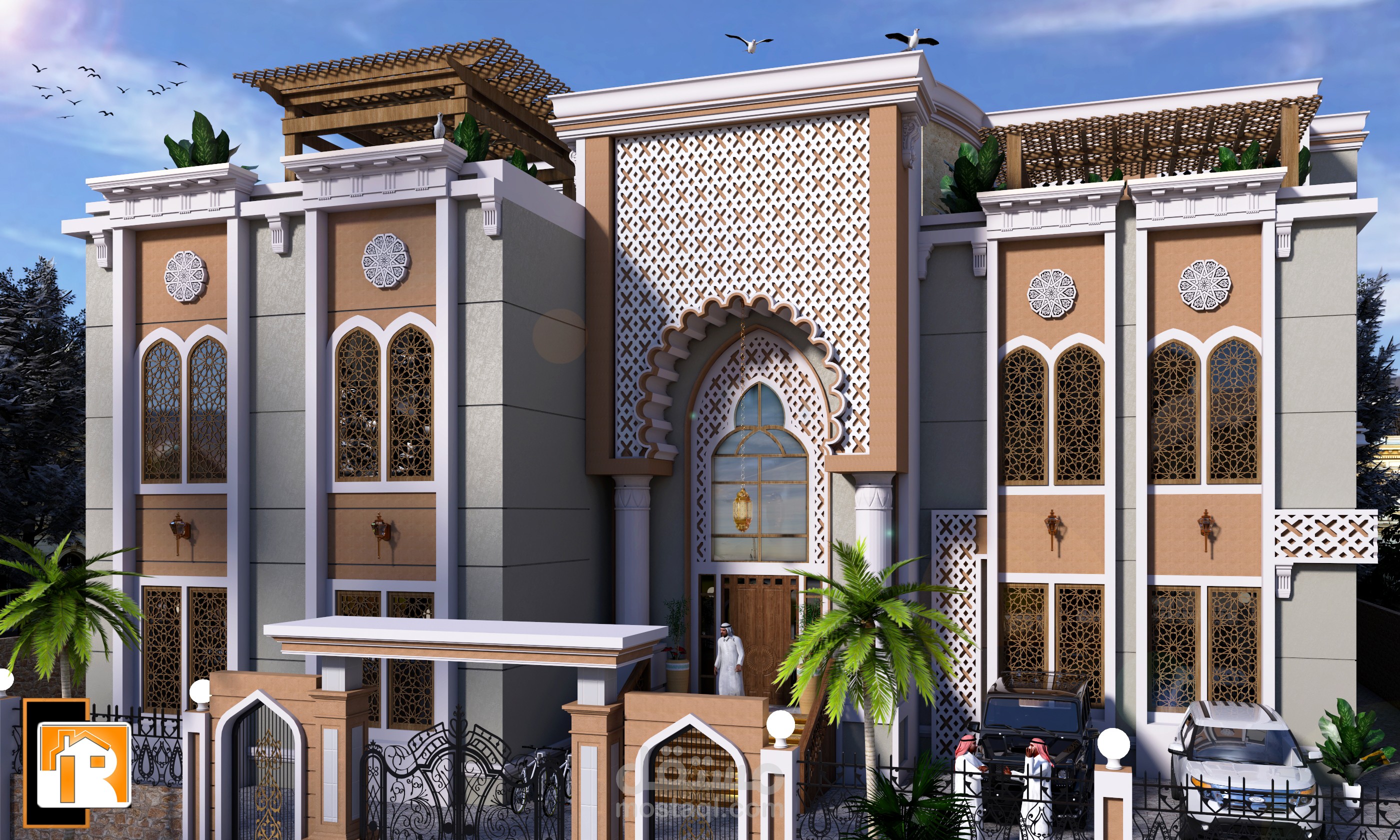 ISLAMIC VILLA DESIGN