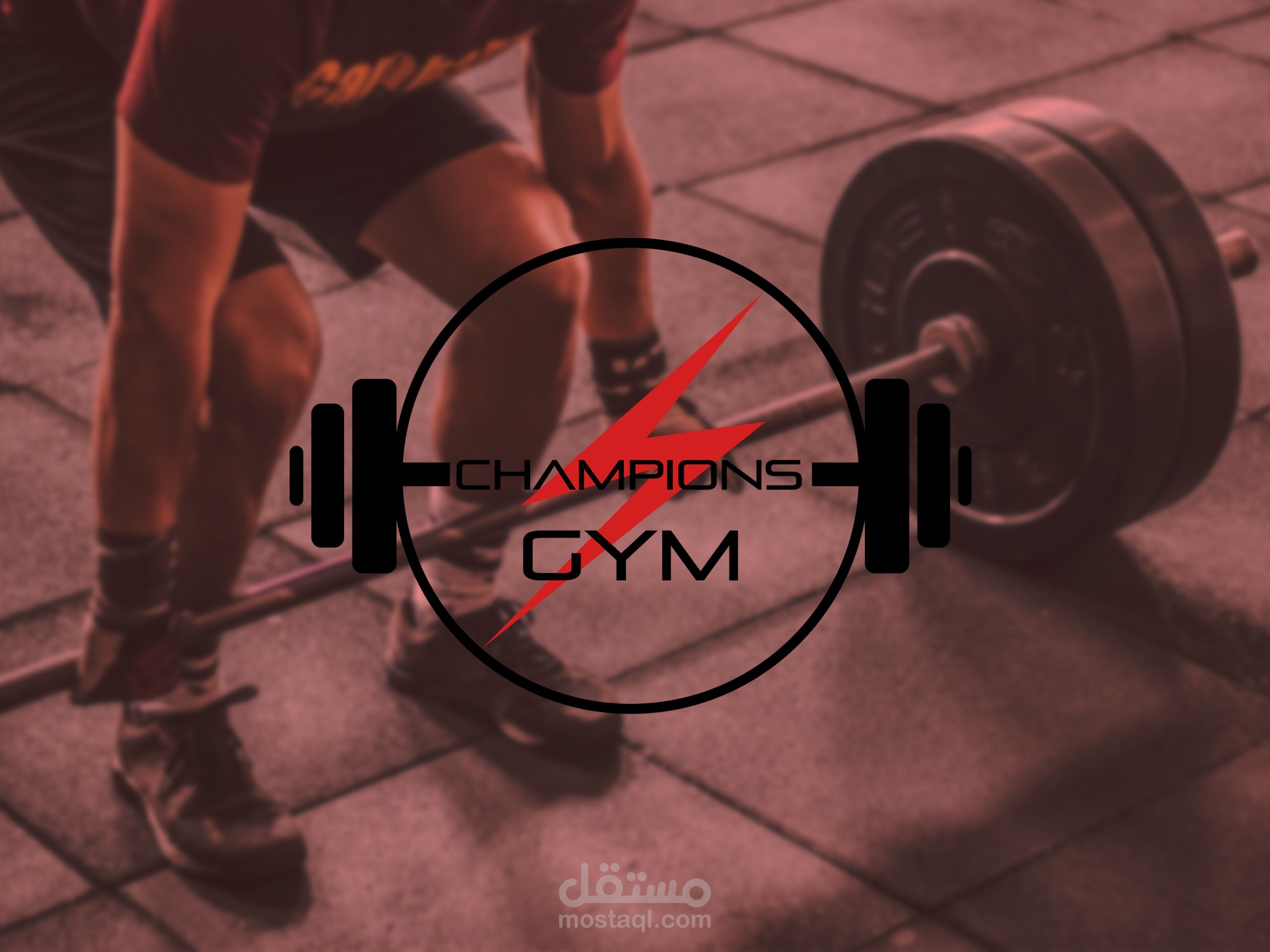 branding  id - Champions gym