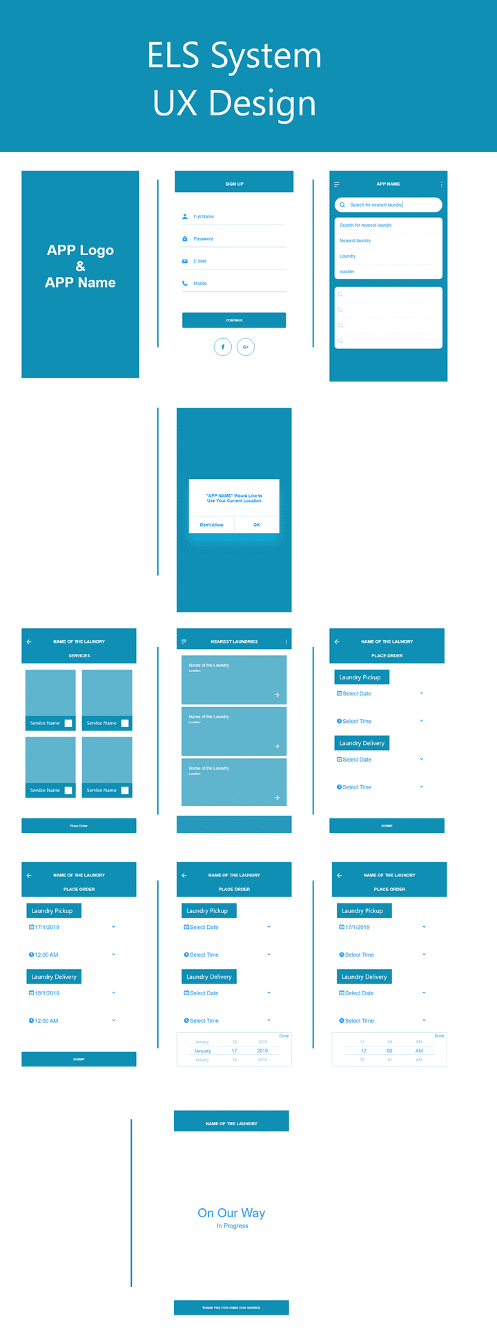 ELS System - UX Design