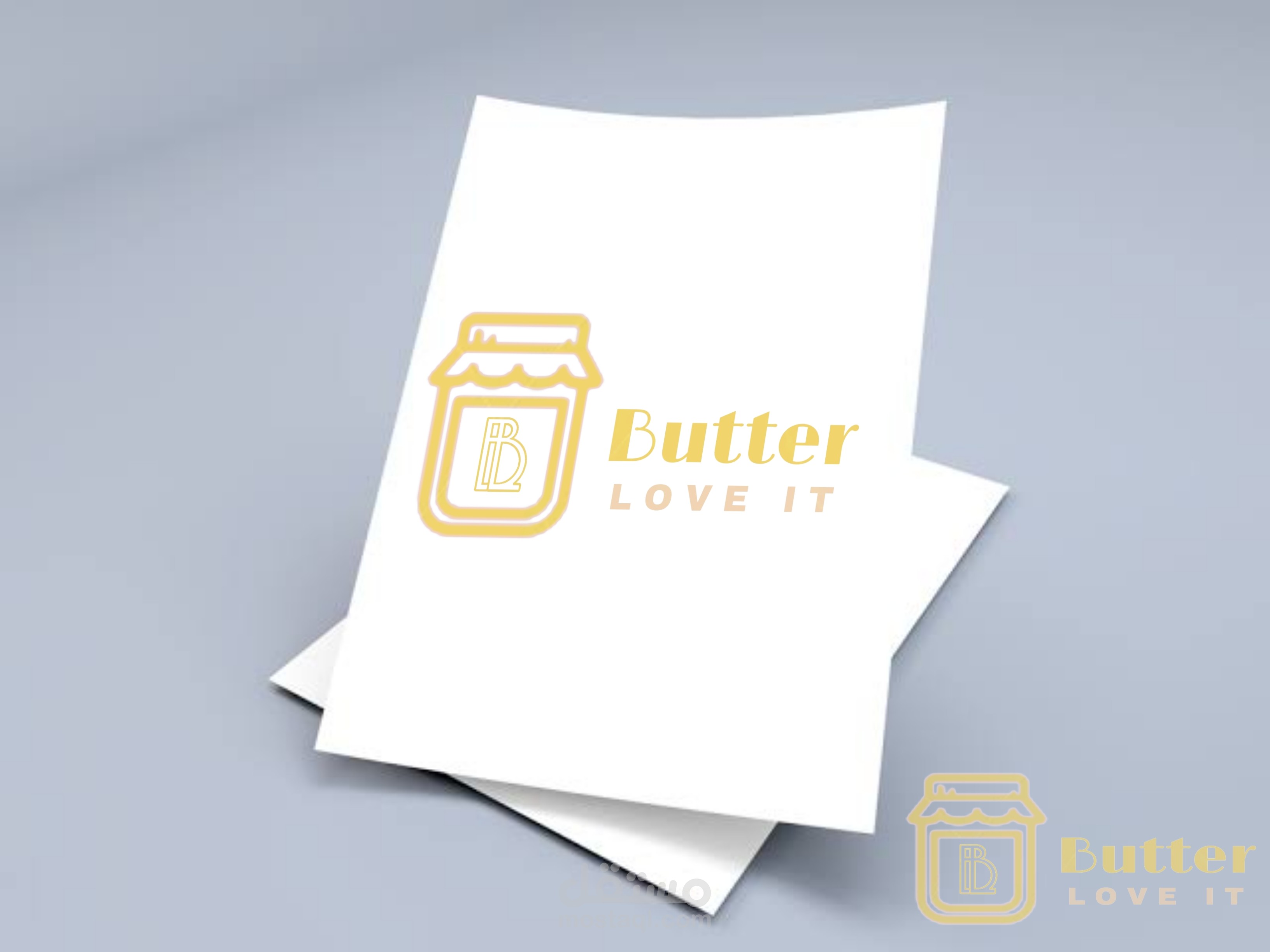 Butter love it - LOGO DESIGN