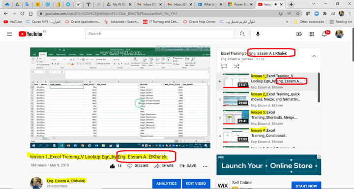 Microsoft Excel, PIVOT and Power PIVOT Training