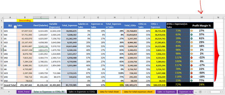 Profit Margin Analysis